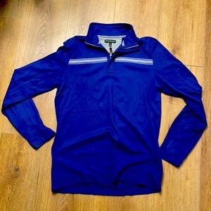Banana Republic Blue 1/4 zip sweater Men’s Medium